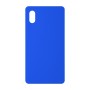 כיסוי פלסטיק קשיח ל- Apple iPhone XS בצבע - כחול - קייס מובייל