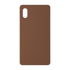 כיסוי פלסטיק קשיח ל- Apple iPhone XS בצבע - חום - קייס מובייל