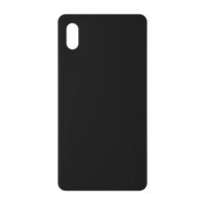 כיסוי פלסטיק קשיח ל- Apple iPhone XS Max בצבע - שחור - קייס מובייל
