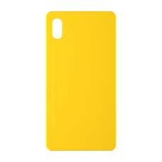 כיסוי פלסטיק קשיח ל- Apple iPhone XS Max בצבע - צהוב - קייס מובייל