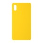 כיסוי פלסטיק קשיח ל- Apple iPhone XS Max בצבע - צהוב - קייס מובייל