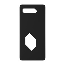 כיסוי פלסטיק קשיח ל- Asus ROG Phone 5 בצבע - שחור - קייס מובייל