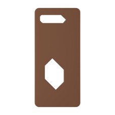כיסוי פלסטיק קשיח ל- Asus ROG Phone 5 בצבע - חום - קייס מובייל