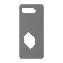 כיסוי פלסטיק קשיח ל- Asus ROG Phone 5 בצבע - אפור - קייס מובייל
