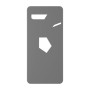 כיסוי פלסטיק קשיח ל- Asus ROG Phone II ZS660KL בצבע - אפור - קייס מובייל