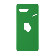 כיסוי פלסטיק קשיח ל- Asus ROG Phone II ZS660KL בצבע - ירוק - קייס מובייל