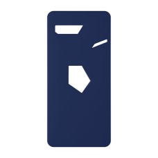 כיסוי פלסטיק קשיח ל- Asus ROG Phone II ZS660KL בצבע - כחול נייבי - קייס מובייל