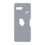 כיסוי פלסטיק קשיח ל- Asus ROG Phone II ZS660KL בצבע - כסף - קייס מובייל
