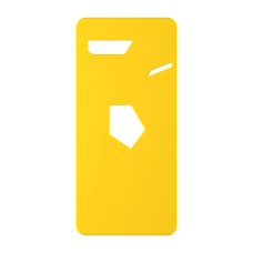 כיסוי פלסטיק קשיח ל- Asus ROG Phone II ZS660KL בצבע - צהוב - קייס מובייל