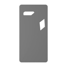 כיסוי פלסטיק קשיח ל- Asus ROG Phone ZS600KL בצבע - אפור - קייס מובייל