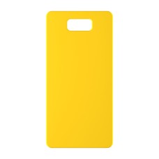 כיסוי פלסטיק קשיח ל- Asus Zenfone 6 ZS630KL בצבע - צהוב - קייס מובייל