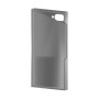כיסוי פלסטיק קשיח ל- BlackBerry KEY2 LE בצבע - אפור - קייס מובייל