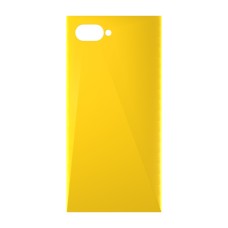 כיסוי פלסטיק קשיח ל- BlackBerry KEY2 LE בצבע - צהוב - קייס מובייל