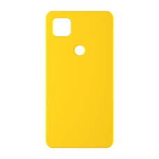 כיסוי פלסטיק קשיח ל- Google Pixel 4a בצבע - צהוב - קייס מובייל