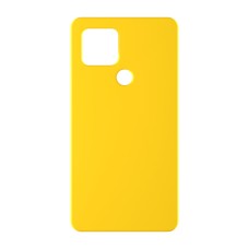 כיסוי פלסטיק קשיח ל- Google Pixel 5 בצבע - צהוב - קייס מובייל