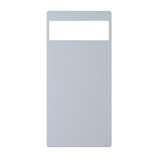 כיסוי פלסטיק קשיח ל- Google Pixel 6 בצבע - כסף - קייס מובייל