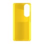 כיסוי פלסטיק קשיח ל- Honor 90 Lite בצבע - צהוב - קייס מובייל
