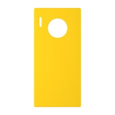 כיסוי פלסטיק קשיח ל- Huawei Mate 30 Pro 5G בצבע - צהוב - קייס מובייל