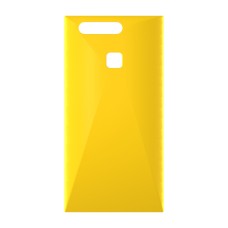 כיסוי פלסטיק קשיח ל- Huawei P9 בצבע - צהוב - קייס מובייל