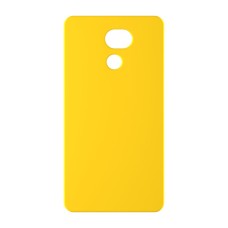 כיסוי פלסטיק קשיח ל- Huawei Y7 Prime בצבע - צהוב - קייס מובייל