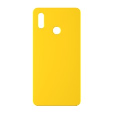 כיסוי פלסטיק קשיח ל- Huawei Y9 (2019) בצבע - צהוב - קייס מובייל