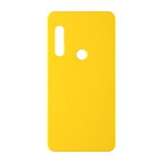 כיסוי פלסטיק קשיח ל- Huawei Y9 Prime (2019) בצבע - צהוב - קייס מובייל