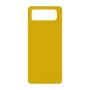 כיסוי פלסטיק קשיח ל- Infinix Smart 10 Plus בצבע - צהוב - קייס מובייל