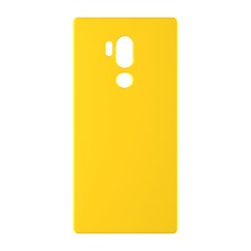 כיסוי פלסטיק קשיח ל- LG G7 ThinQ בצבע - צהוב - קייס מובייל