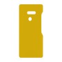 כיסוי פלסטיק קשיח ל- LG G8 ThinQ בצבע - צהוב - קייס מובייל