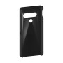 כיסוי פלסטיק קשיח ל- LG G8S ThinQ בצבע - שחור - קייס מובייל