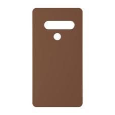 כיסוי פלסטיק קשיח ל- LG G8S ThinQ בצבע - חום - קייס מובייל