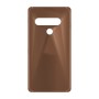 כיסוי פלסטיק קשיח ל- LG G8S ThinQ בצבע - חום - קייס מובייל