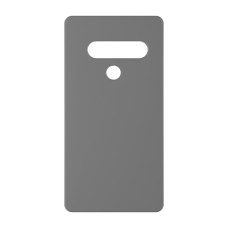 כיסוי פלסטיק קשיח ל- LG G8S ThinQ בצבע - אפור - קייס מובייל