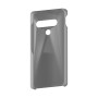 כיסוי פלסטיק קשיח ל- LG G8S ThinQ בצבע - אפור - קייס מובייל