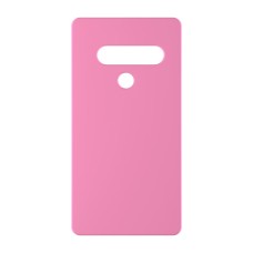 כיסוי פלסטיק קשיח ל- LG G8S ThinQ בצבע - ורוד - קייס מובייל