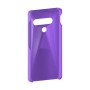 כיסוי פלסטיק קשיח ל- LG G8S ThinQ בצבע - סגול - קייס מובייל