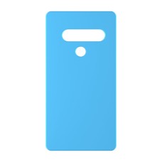 כיסוי פלסטיק קשיח ל- LG G8S ThinQ בצבע - תכלת - קייס מובייל