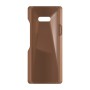 כיסוי פלסטיק קשיח ל- LG G8X ThinQ בצבע - חום - קייס מובייל