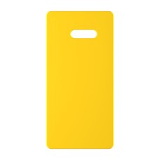 כיסוי פלסטיק קשיח ל- LG G8X ThinQ בצבע - צהוב - קייס מובייל