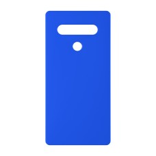 כיסוי פלסטיק קשיח ל- LG K61 בצבע - כחול - קייס מובייל