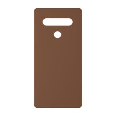 כיסוי פלסטיק קשיח ל- LG K61 בצבע - חום - קייס מובייל