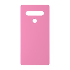 כיסוי פלסטיק קשיח ל- LG K61 בצבע - ורוד - קייס מובייל