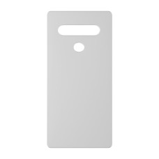 כיסוי פלסטיק קשיח ל- LG K61 בצבע - לבן - קייס מובייל
