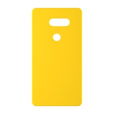 כיסוי פלסטיק קשיח ל- LG V30 בצבע - צהוב - קייס מובייל