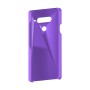 כיסוי פלסטיק קשיח ל- LG V40 ThinQ בצבע - סגול - קייס מובייל