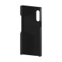 כיסוי פלסטיק קשיח ל- LG Velvet 5G בצבע - שחור - קייס מובייל