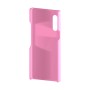 כיסוי פלסטיק קשיח ל- LG Velvet 5G בצבע - ורוד - קייס מובייל