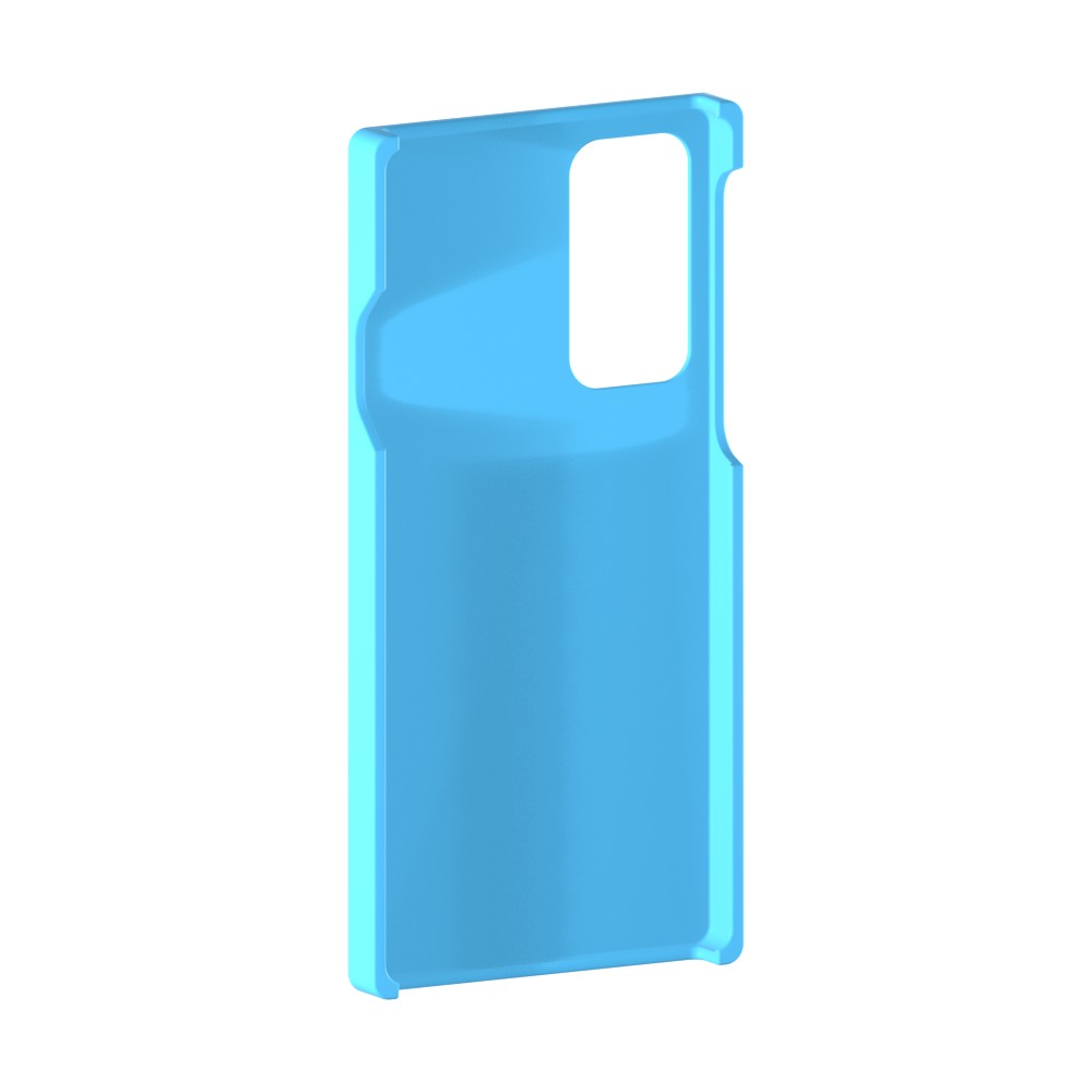 כיסוי פלסטיק קשיח ל- Motorola Edge 20 בצבע - תכלת - קייס מובייל