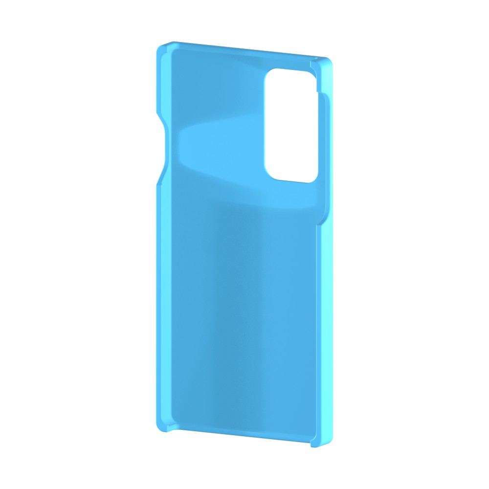 כיסוי פלסטיק קשיח ל- Motorola Edge 20 בצבע - תכלת - קייס מובייל