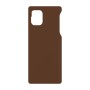 כיסוי פלסטיק קשיח ל- Motorola Edge 20 Lite בצבע - חום - קייס מובייל